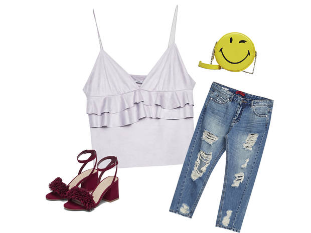 Volantes collage Pull and Bear