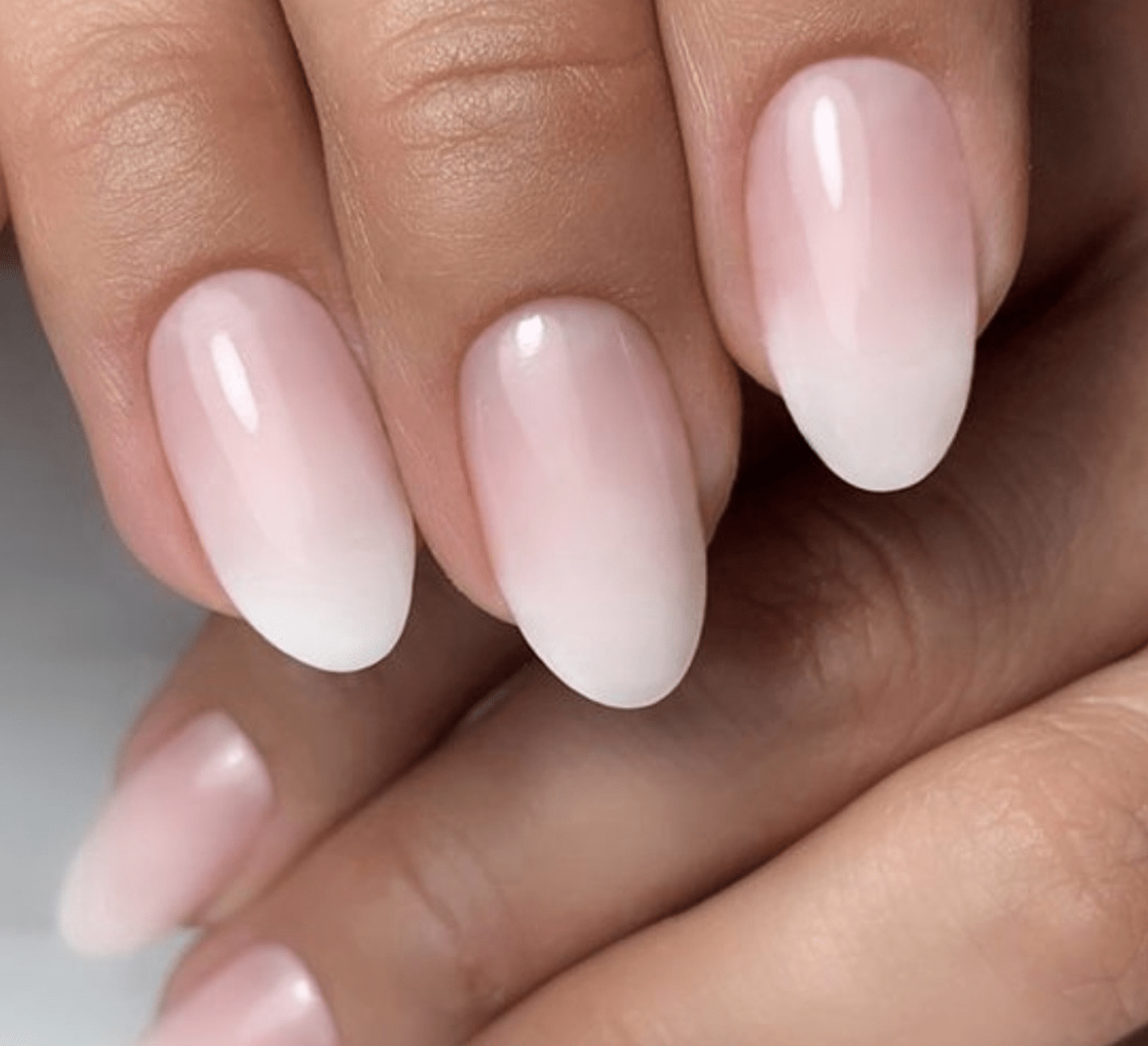 uñas baby boomer tradicionales