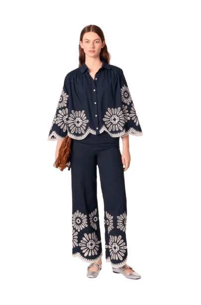 Comisa de Maje. Precio: 295€, Pantalones de Maje. Precio: 275€