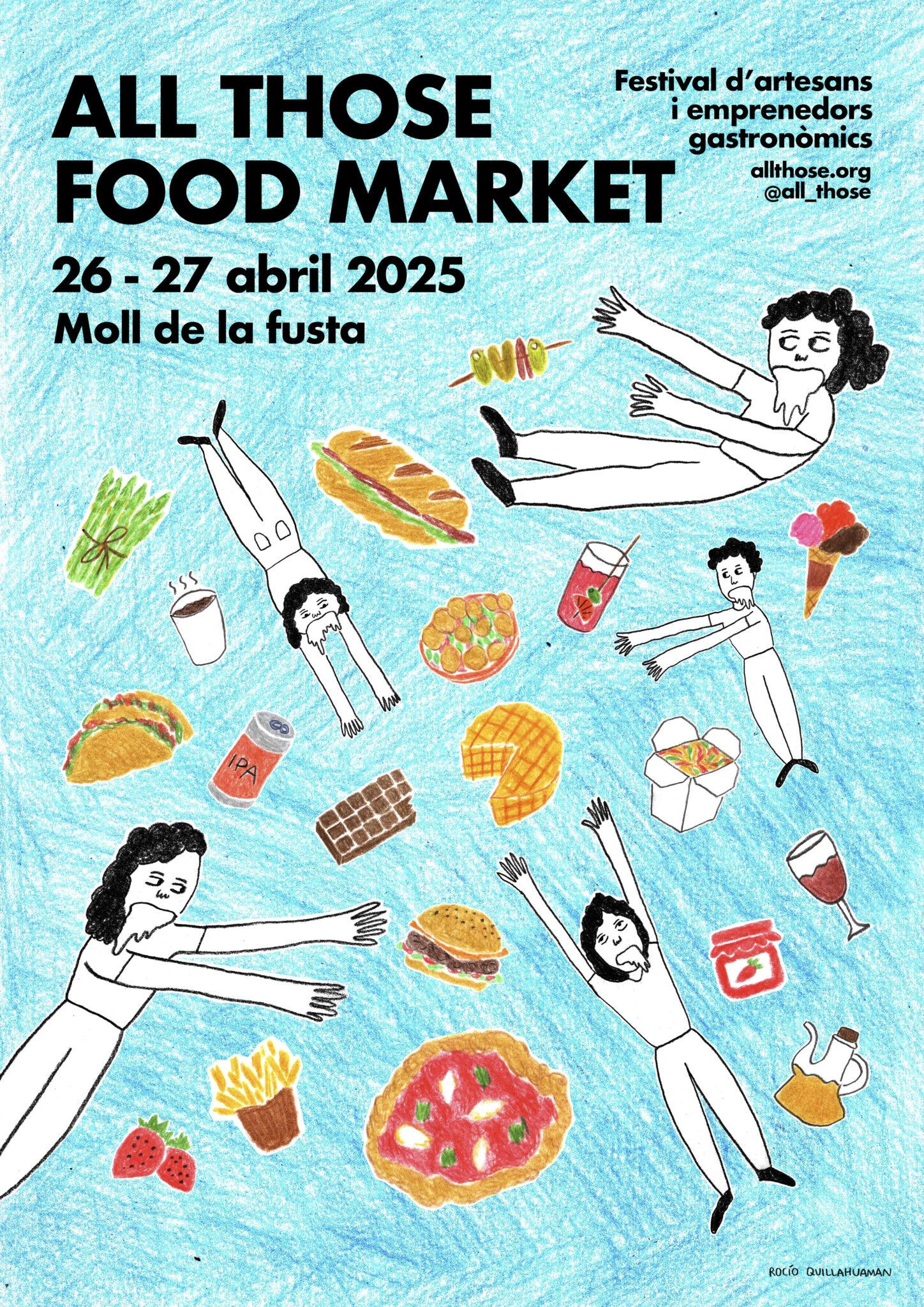 El cártel oficial de All Those Food Market
