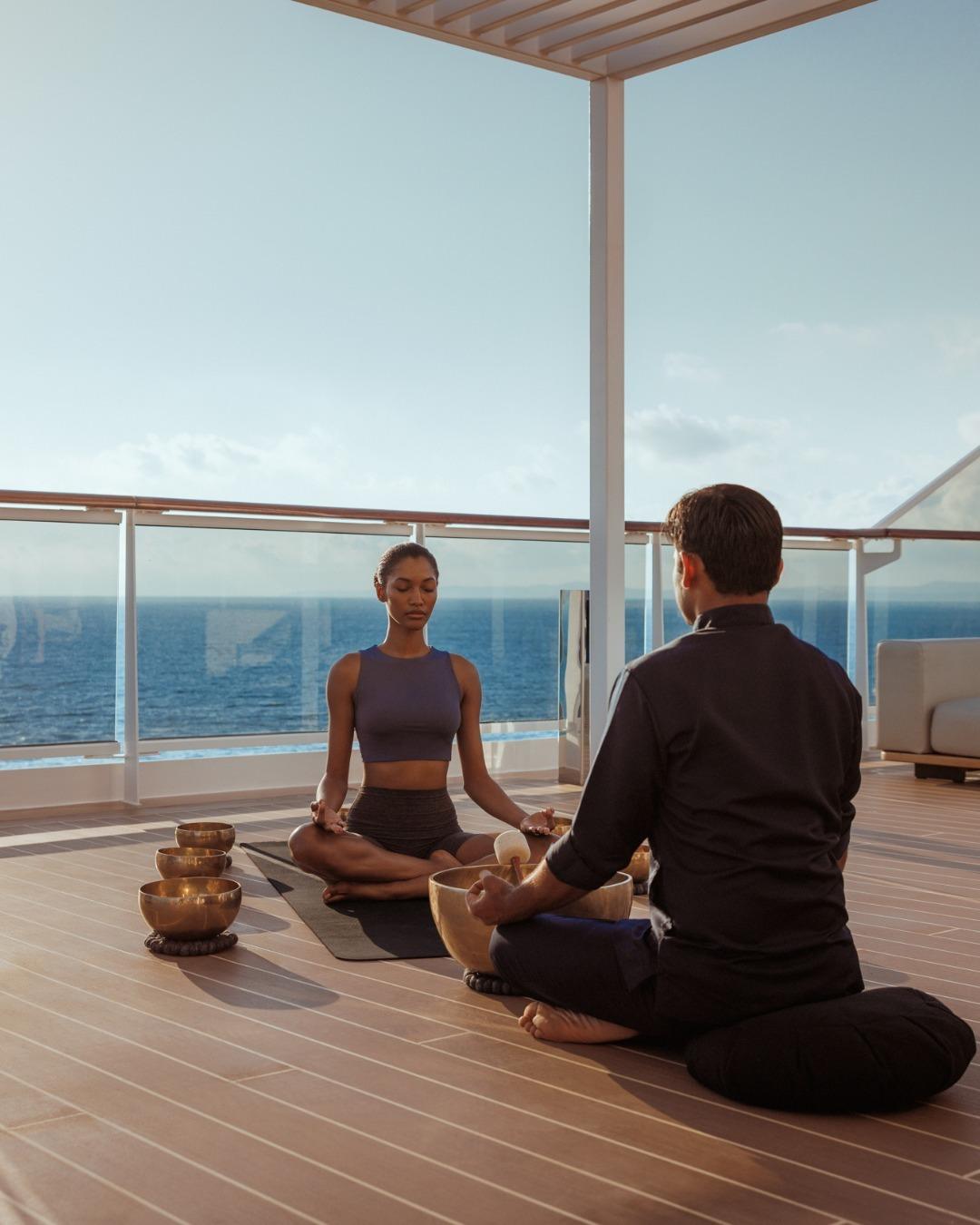Experiencia de retiro de yoga en los cruceros MSC