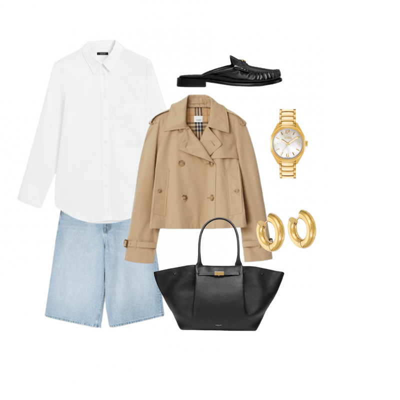 Look con bermudas