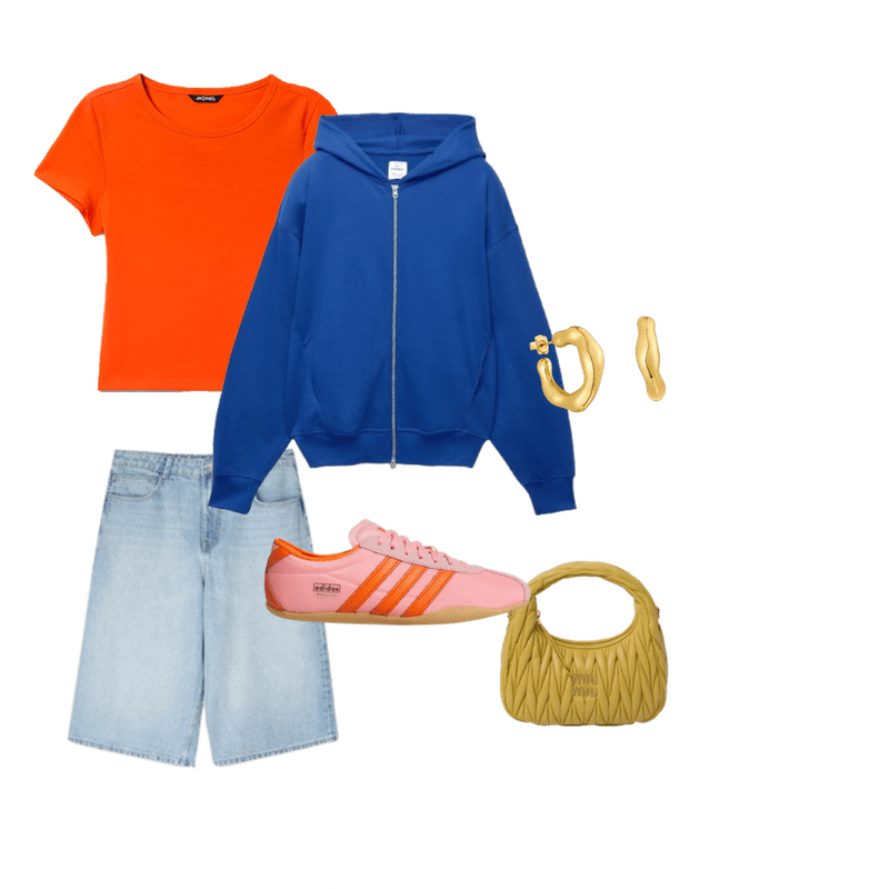 Look con bermudas
