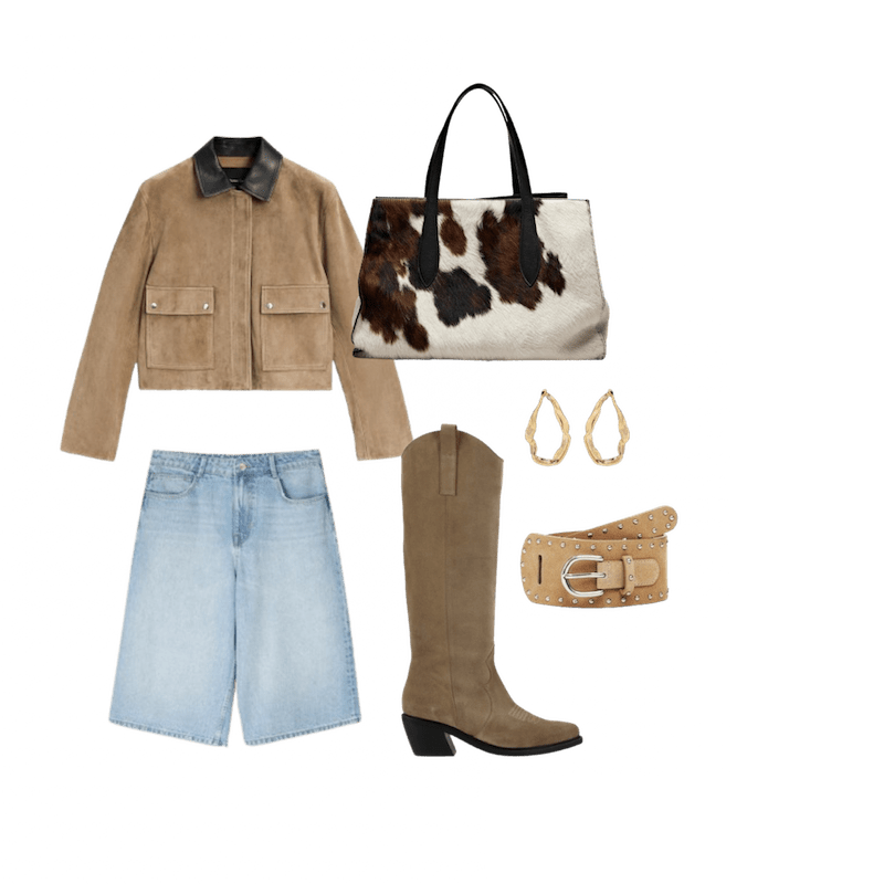 Look con bermudas
