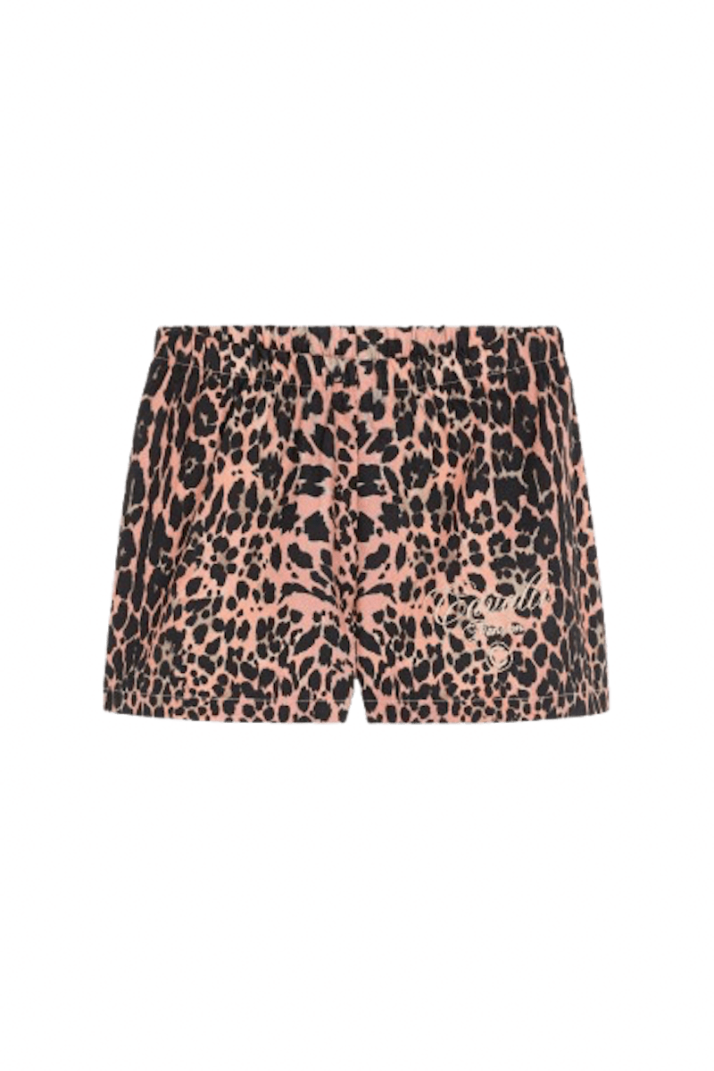 Shorts de leopardo