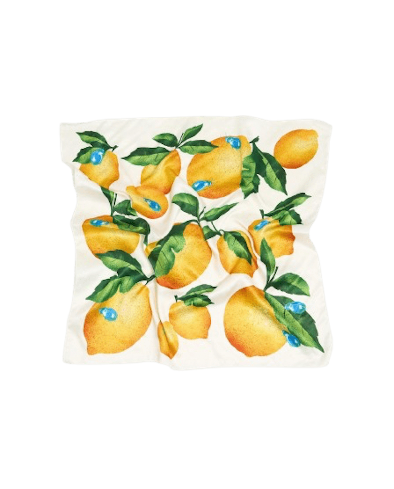 Charm pañuelo de limones de Bimba Y Lola.