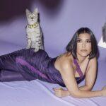 Kourtney kardashian fotografiada en una campaña con Lemme.