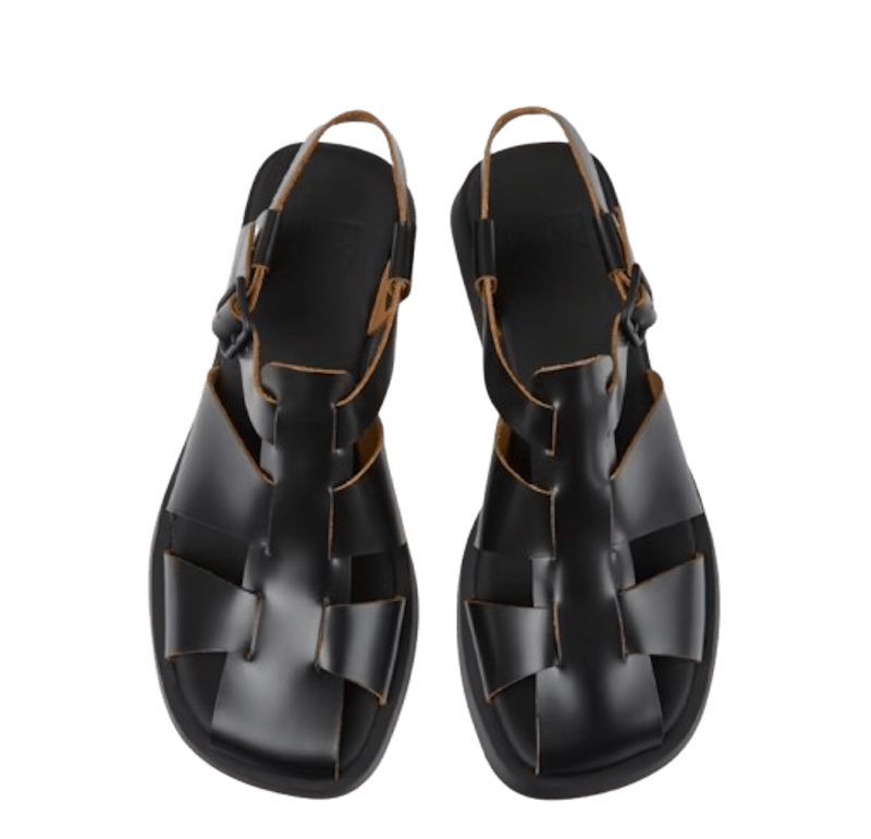 Cangrejeras piel Camper
