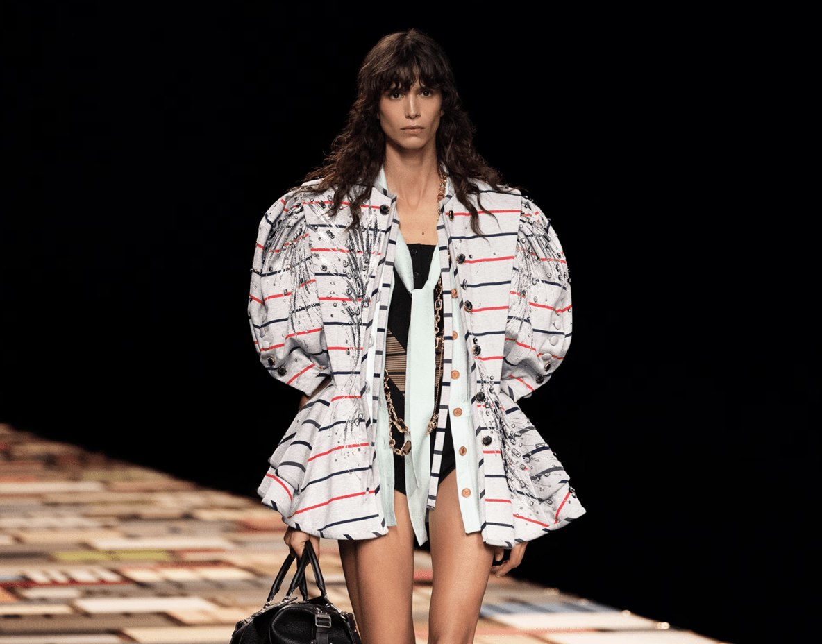 Todo sobre el calendario oficial de la PFW SS26 . Imagen: Louis Vuitton SS25. Cortesía de la firma.