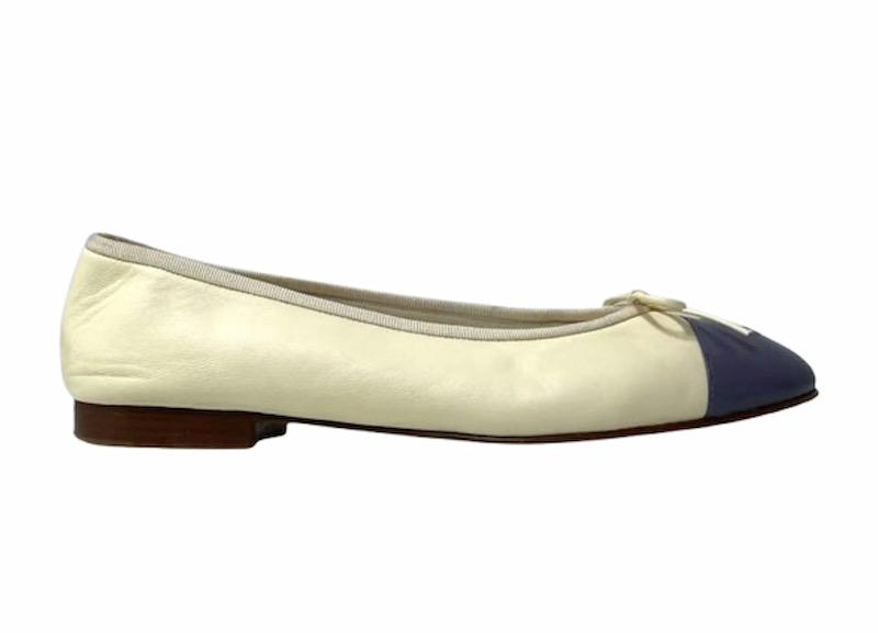 Bailarina de piel de Chanel