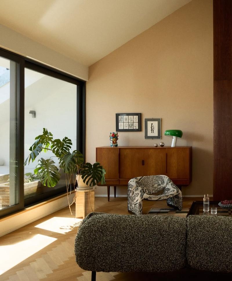 El verde es el color de moda para decoración de hogar.