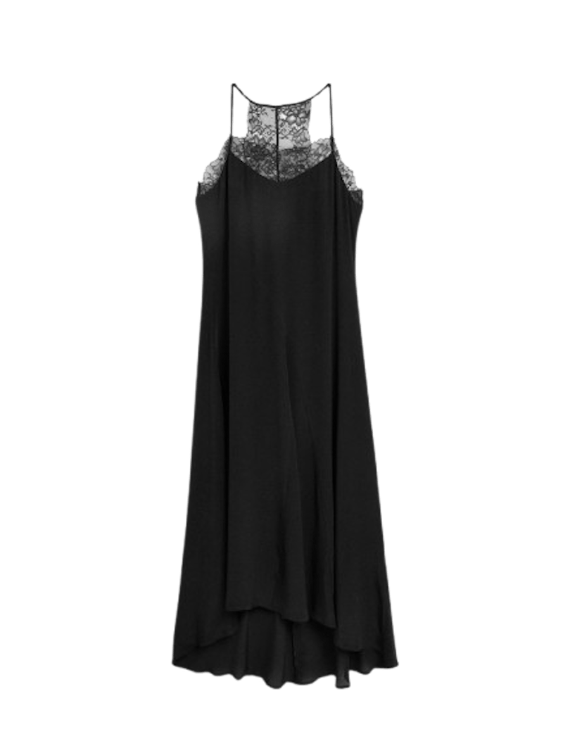 Vestido lencero de encaje de Parfois