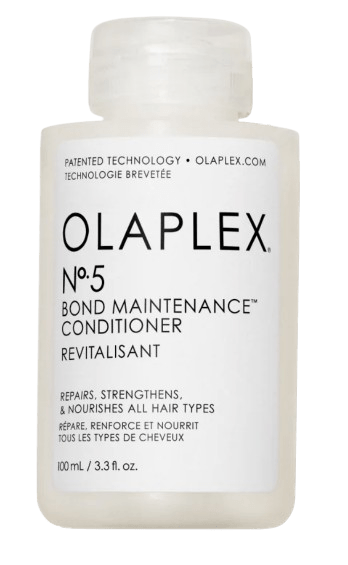 Acondicionador cabellos rubios-grisaceos de Olaplex.