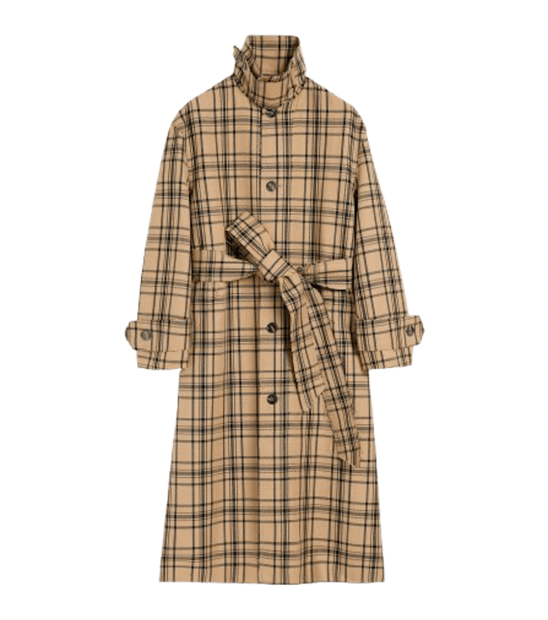 Gabardina de cuadros de Ami