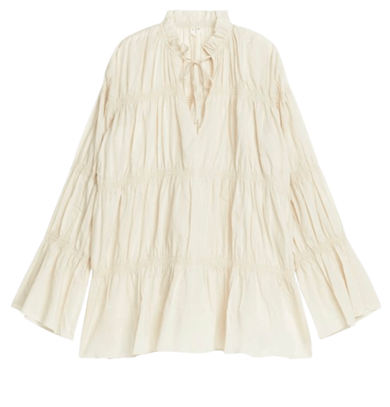 blusa romántica de Arket