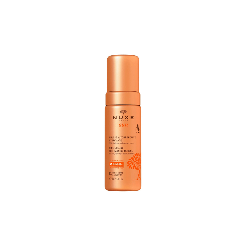 Espuma autobronceadora hidratante de Nuxe