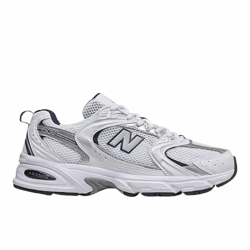 New Balance 530 zapatillas blancas con índigo natural