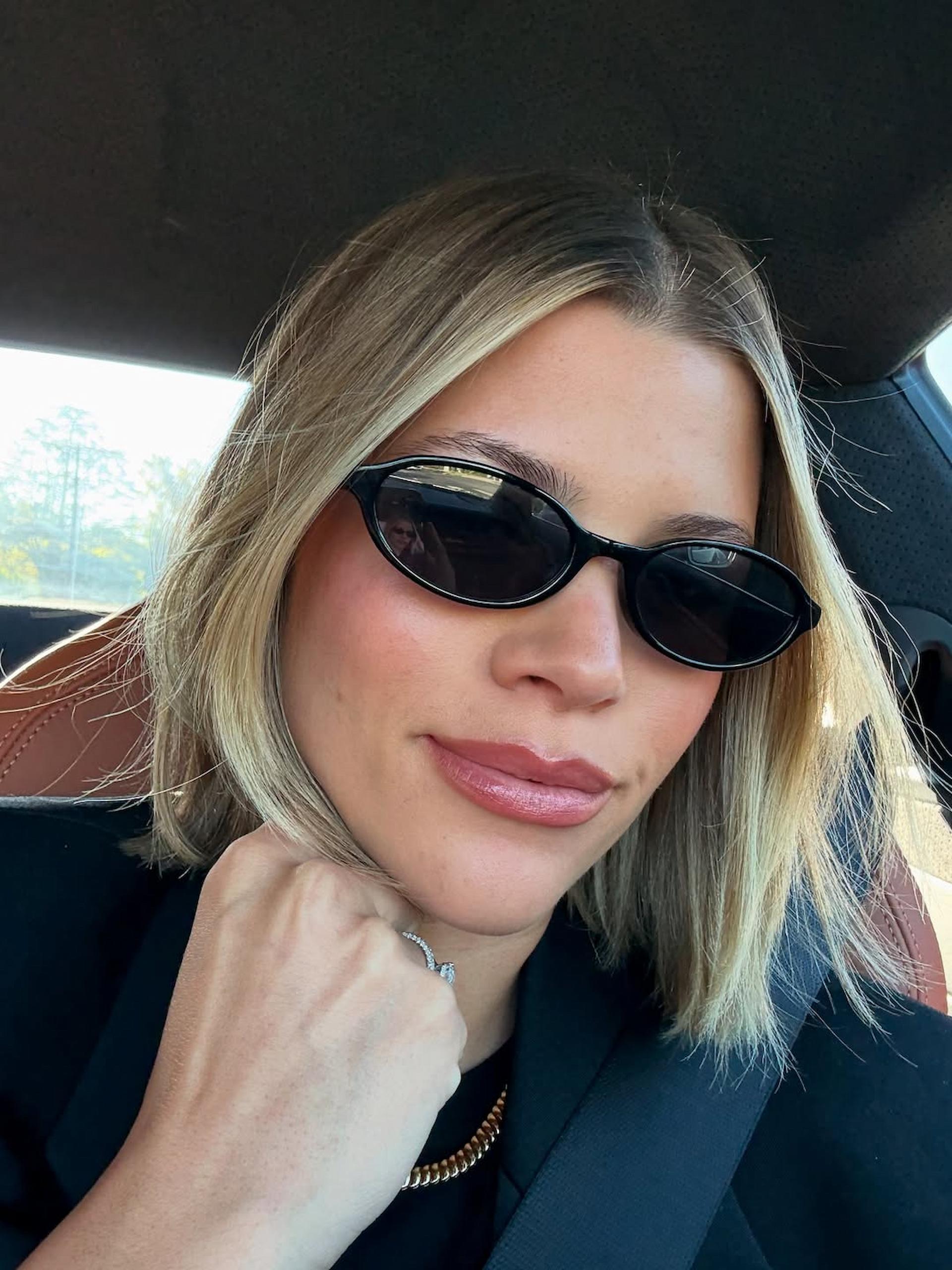 Sofia Richie con un «french bob». Imagen: @sofiagrainge