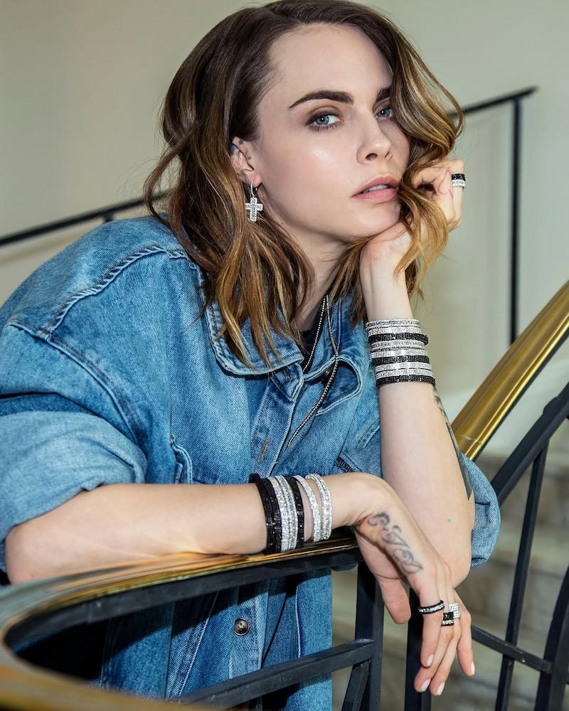 Cara Delevinge con boy bob