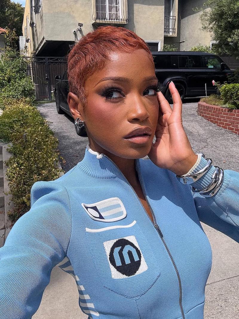 Keke Palmer con whisper pixie.