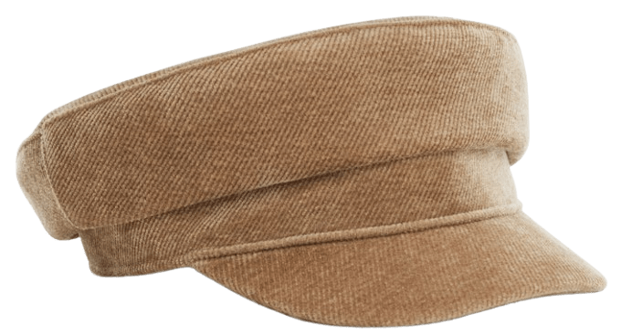 Gorra Baker de pana de Mango Outlet.