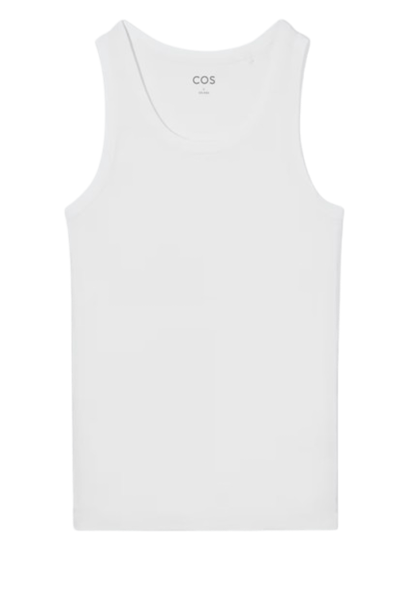 Top blanco de COS