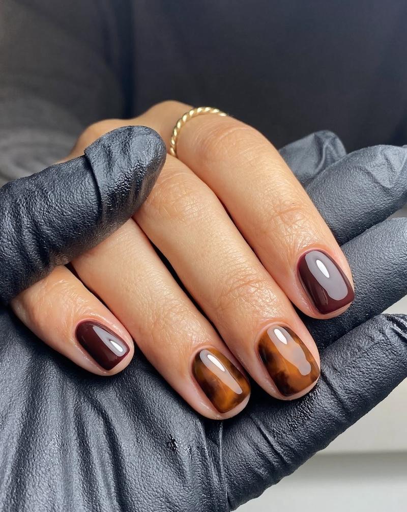 Carey nails para uñas cortas