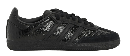 Zapatillas negras samba de adidas.