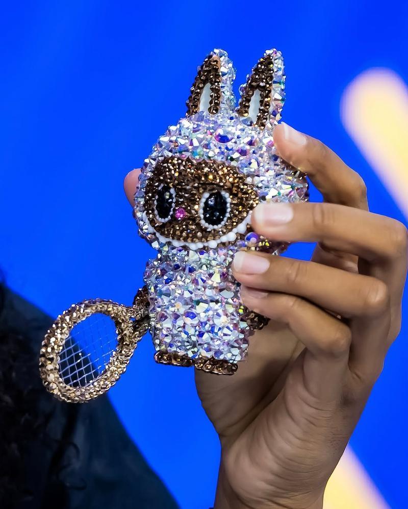 Labubu creado por Kerin Rose Gold para Naomi Osaka en el US Open