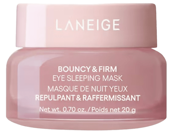 Mascarilla de ojos nocturna de Laneige.