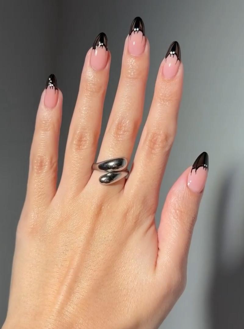 Uñas con diseño de halloween