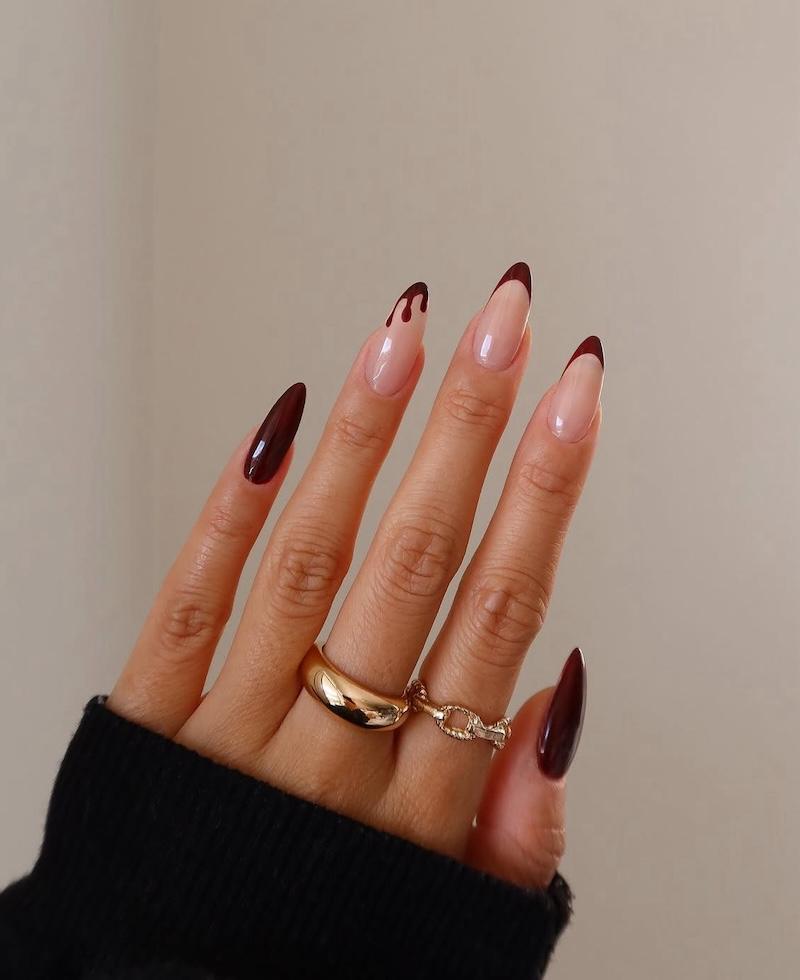 Uñas con diseño de halloween