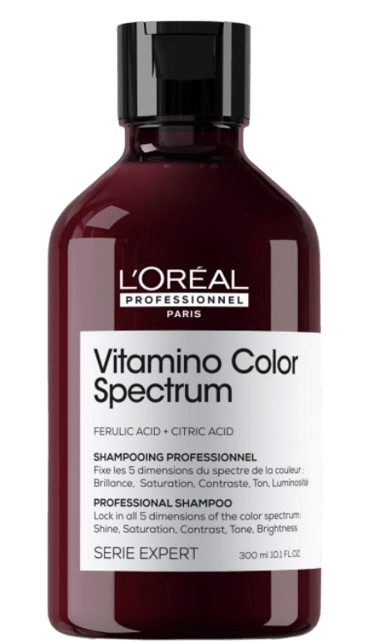 Champú para cabellos teñidos de L'oreal Paris.