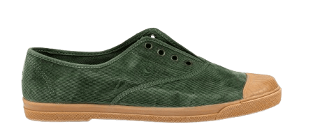 Sneakers de terciopelo de Natural World x El Ganso.