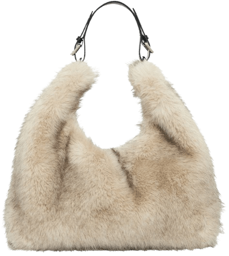Bolso de pelo de The Kooples.
