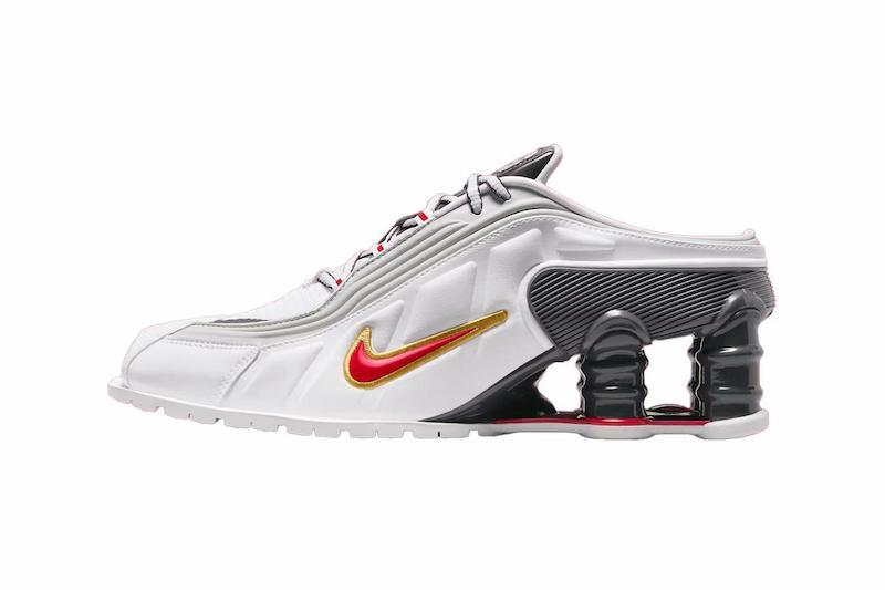 Martine Rose x Nike: Shox MR4 Mule.