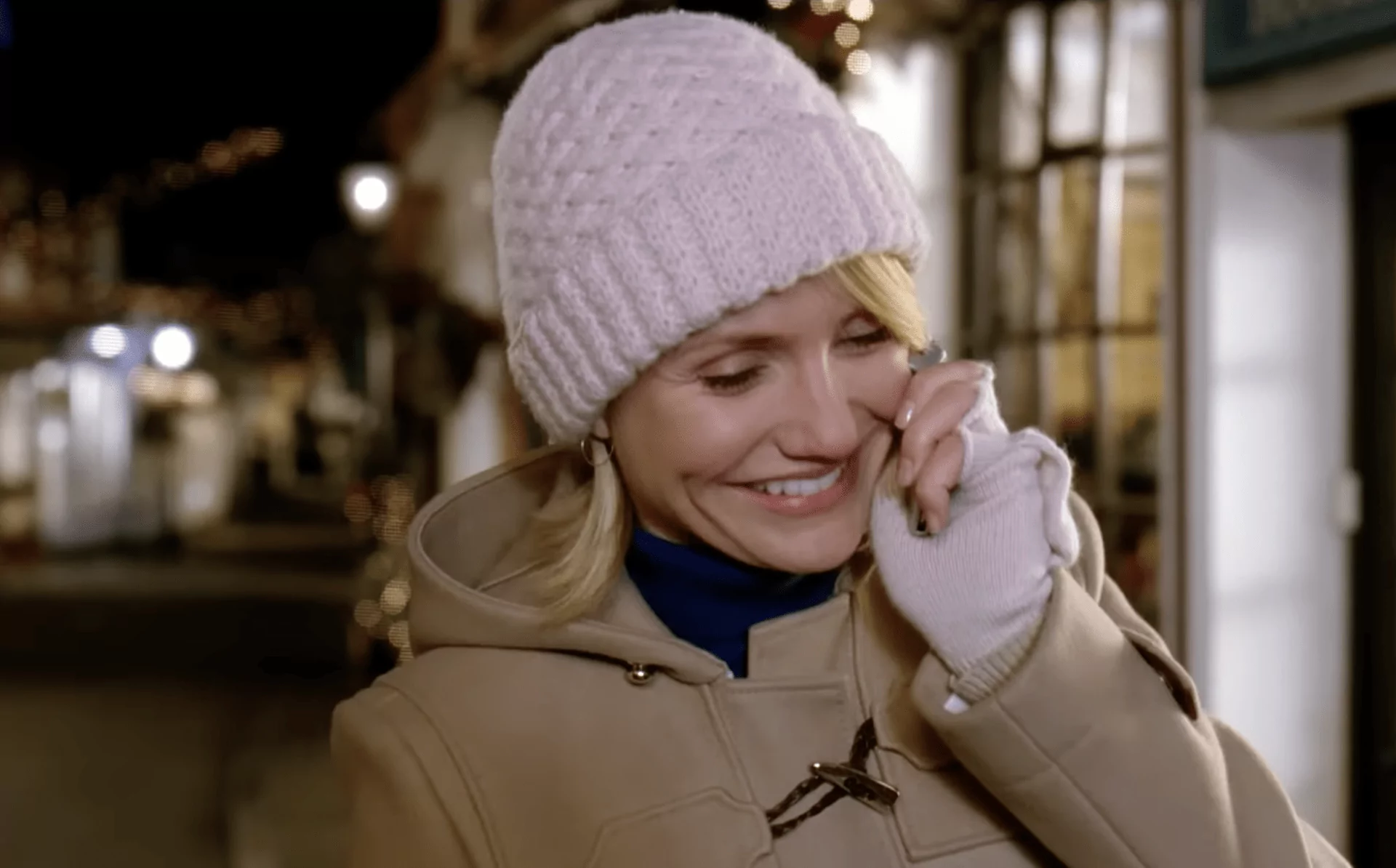 Amanda Woods en «The Holiday». Imagen: Fotograma de la película.