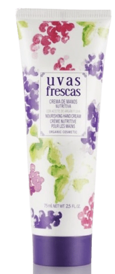 Crema de manos de Uvas Frescas.