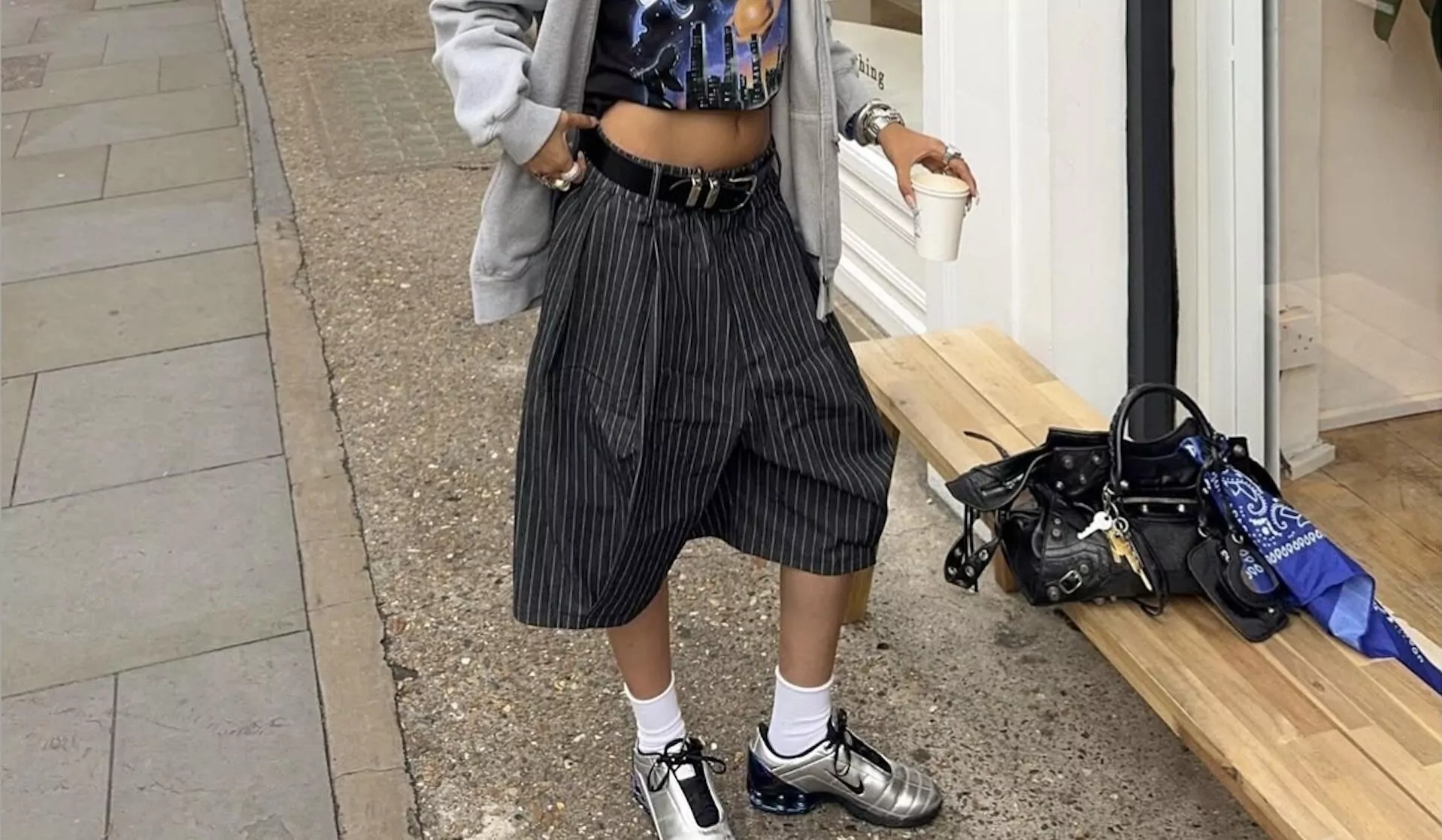 El «short» XXL es la nueva tendencia que todas querremos llevar este 2026. Imagen: @sofiamcoelho