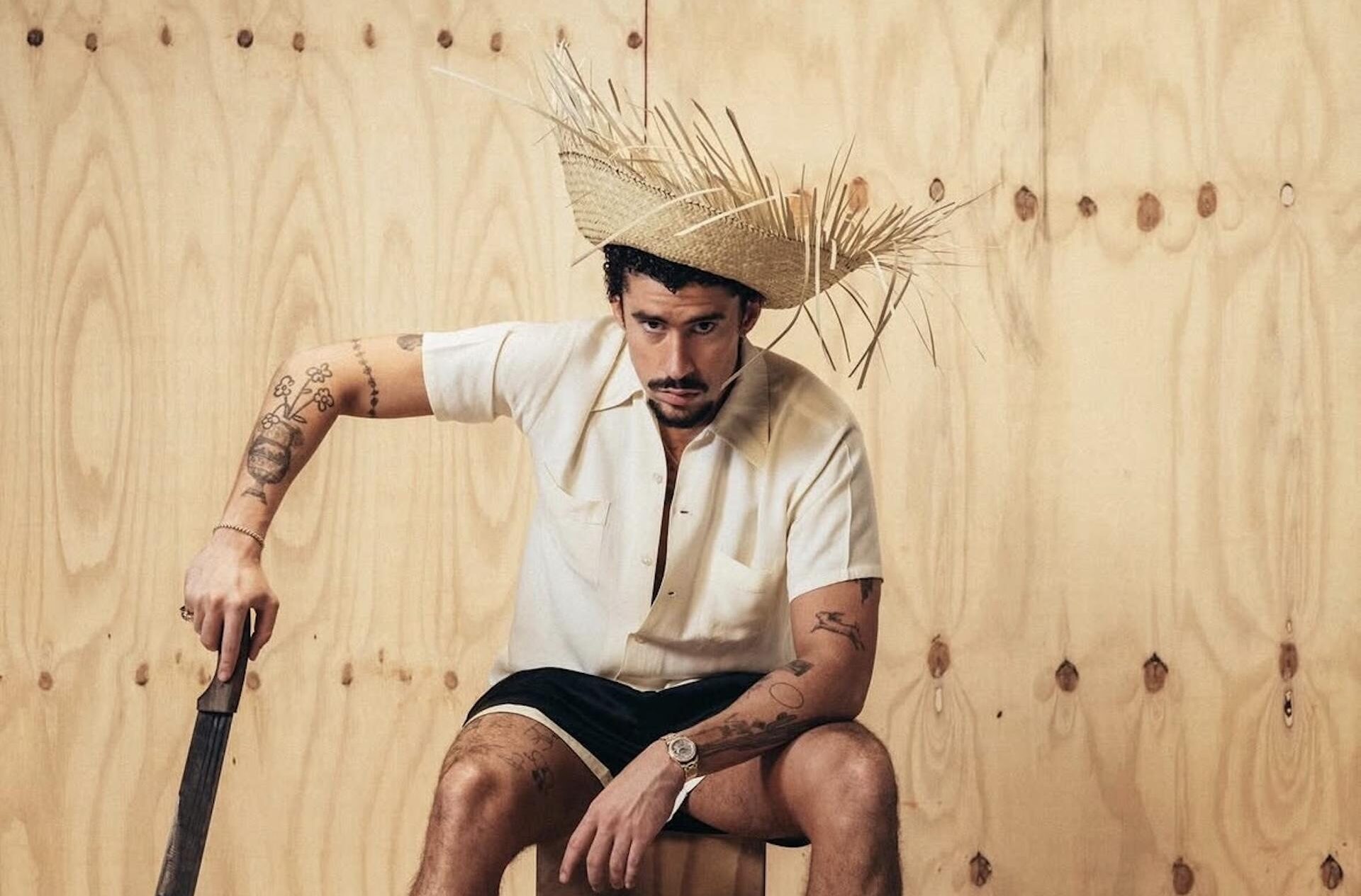 Bad Bunny protagoniza «Porto Rico», la nueva película dirigida por Residente junto a Javier Bardem. Imagen: @stormssmoov