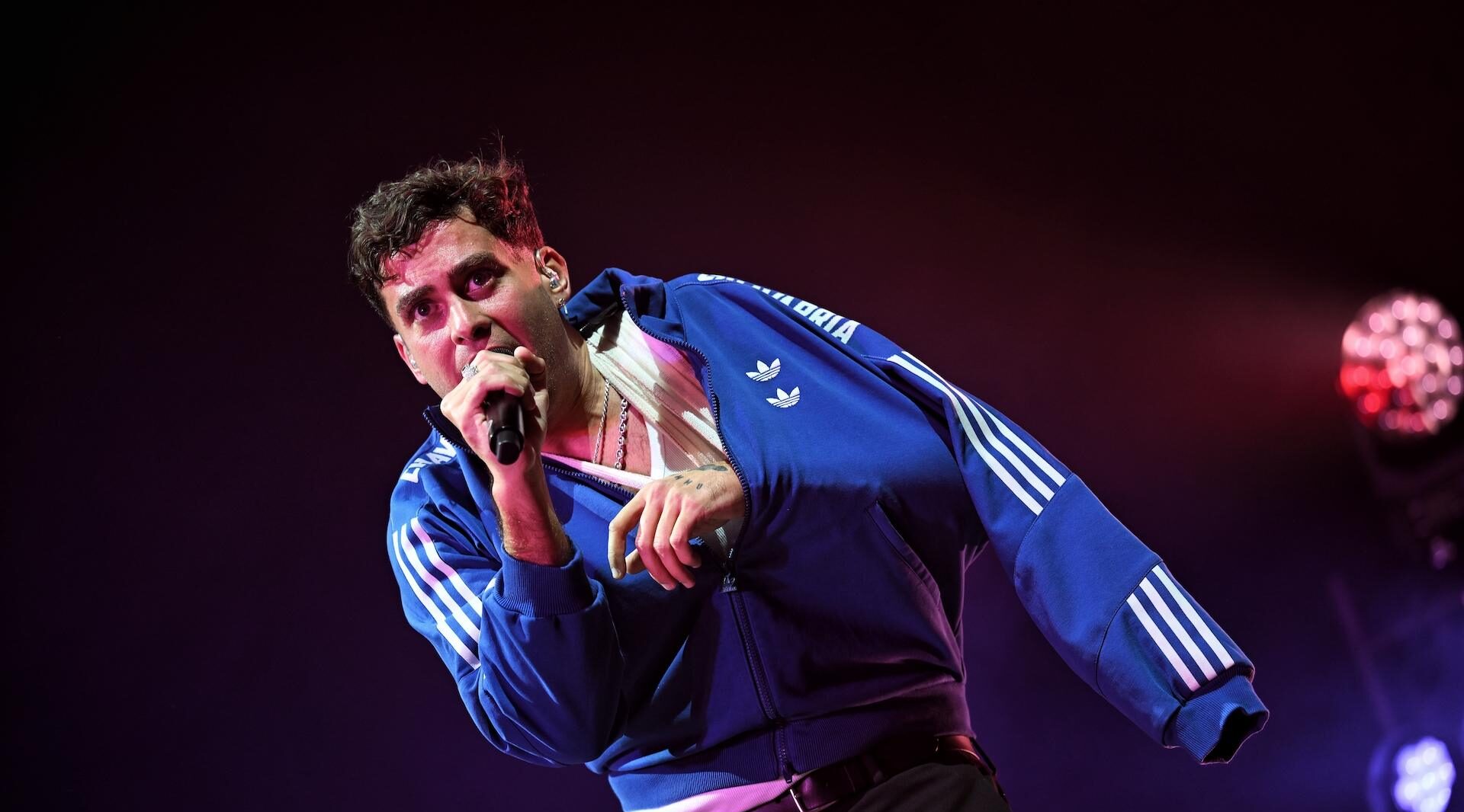 Delaossa en su concierto el sábado en el Movistar Arena de Madrid