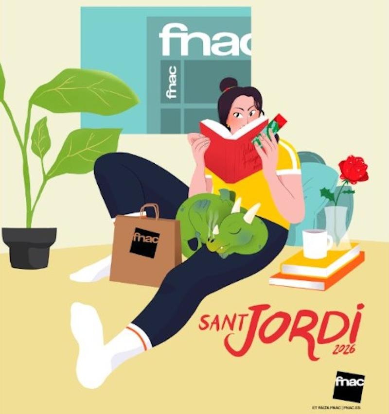 Cartel de Sant Jordi de Fnac