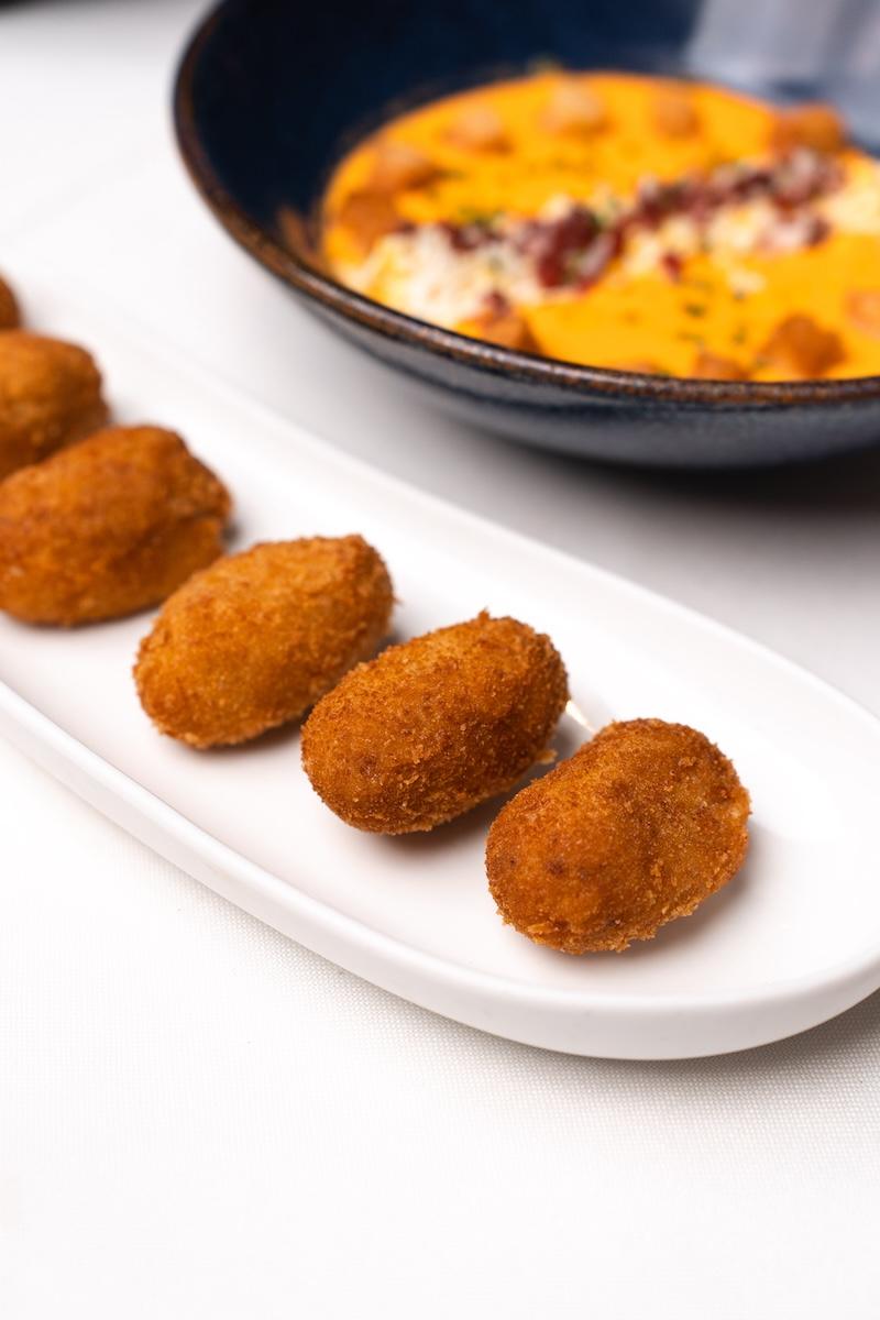 Croquetas de jamón ibérico de jamón Cinco Jotas de bellota 100% ibérico de TATEL Madrid