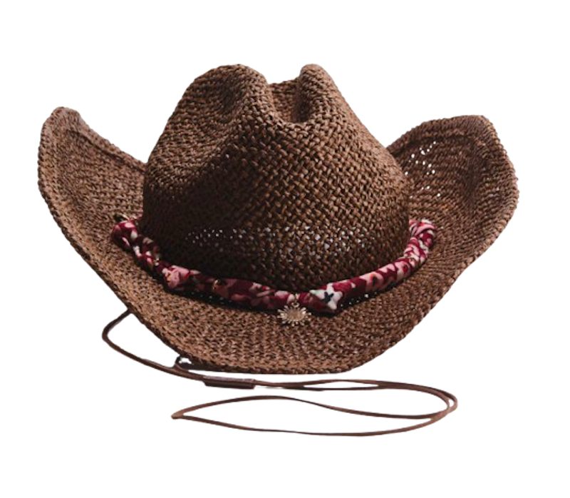 Gorro cowboy de H&M en color marrón. Precio: 39,99€