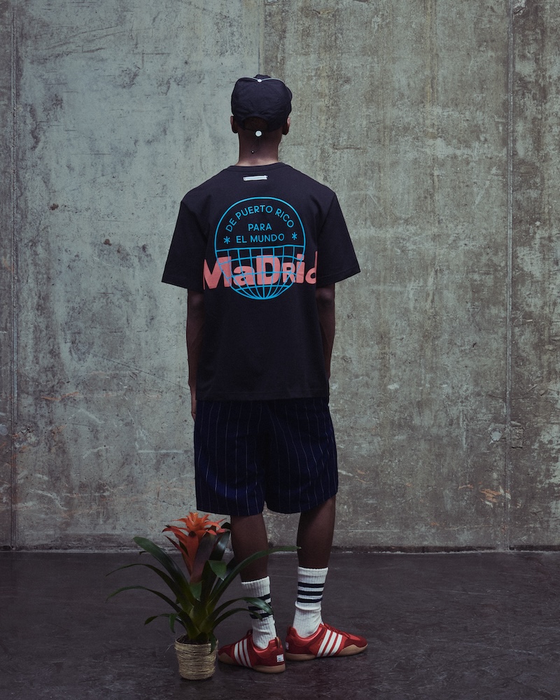 Imagen de la colección de adidas Originals y Bad Bunny Tour Merch