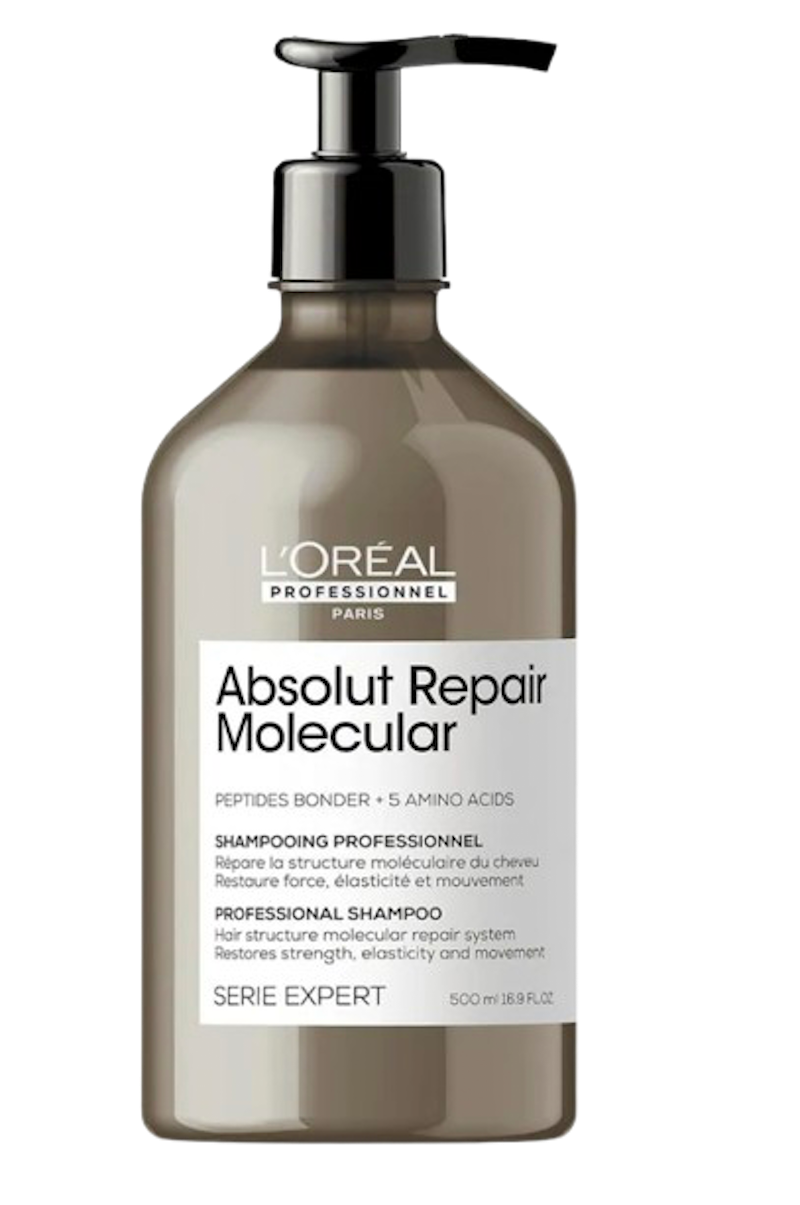 L'Oréal Professionnel Absolut Repair Molecular, el cahmpçu con péptidos perfecto. L'Oréal Professionnel vía Sephora. Precio: 34€