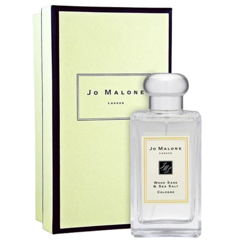 Wood Sage & Sea Salt Cologne, de Jo Malone London, fragancia fresca y amaderada con semillas de abelmosco, sal marina y salvia. Precio: 105 € 50 ml / 150 € 100 ml
