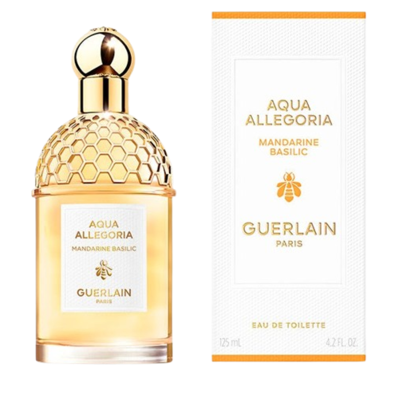 Aqua Allegoria Mandarine Basilic, de Guerlain, fragancia cítrica aromática con mandarina, albahaca y té verde. Precio en Druni: 39,95 € 40 ml