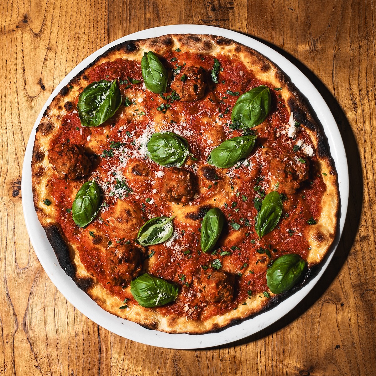 Imagen de una de las pizzas de Fratelli Figurato