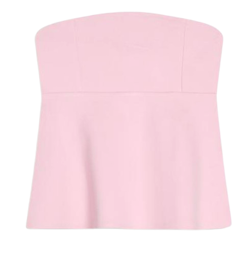 Top peplum de Bershka. Precio: 12,99€